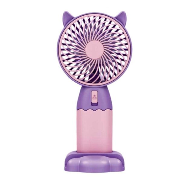 پنکه دستی پایه دار MINI FAN HANDHELD کد :0808-2