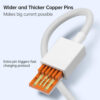 کابل USB TO TYPE-C 6A شیائومی