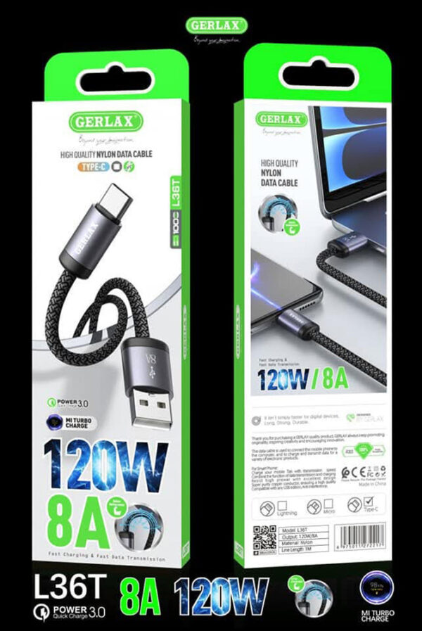 کابلGERLAX120W مدلL36T